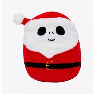 Nightmare Before Christmas Santa Jack Skellington Squishmallow - 6.5" - NWT
